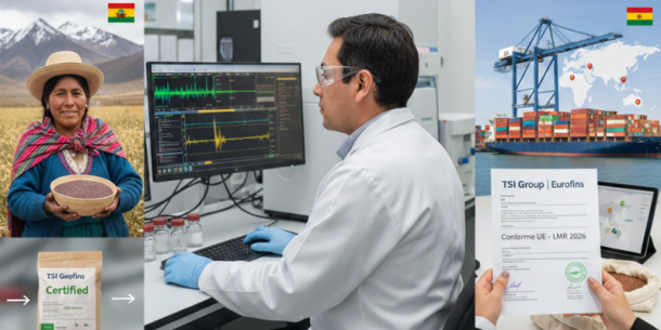 Estrategia de exportación segura hacia la UE: control de pesticidas en granos y cereales orgánicos