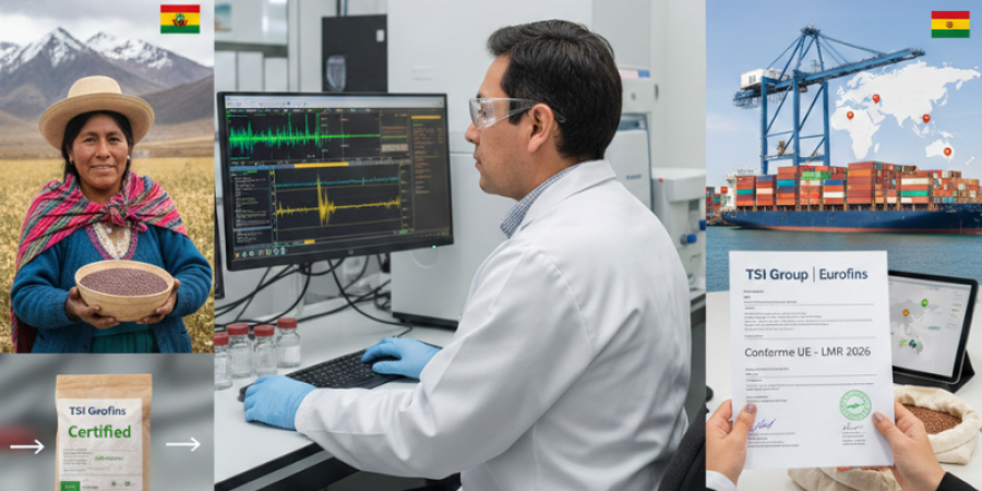 Estrategia de exportación segura hacia la UE: control de pesticidas en granos y cereales orgánicos